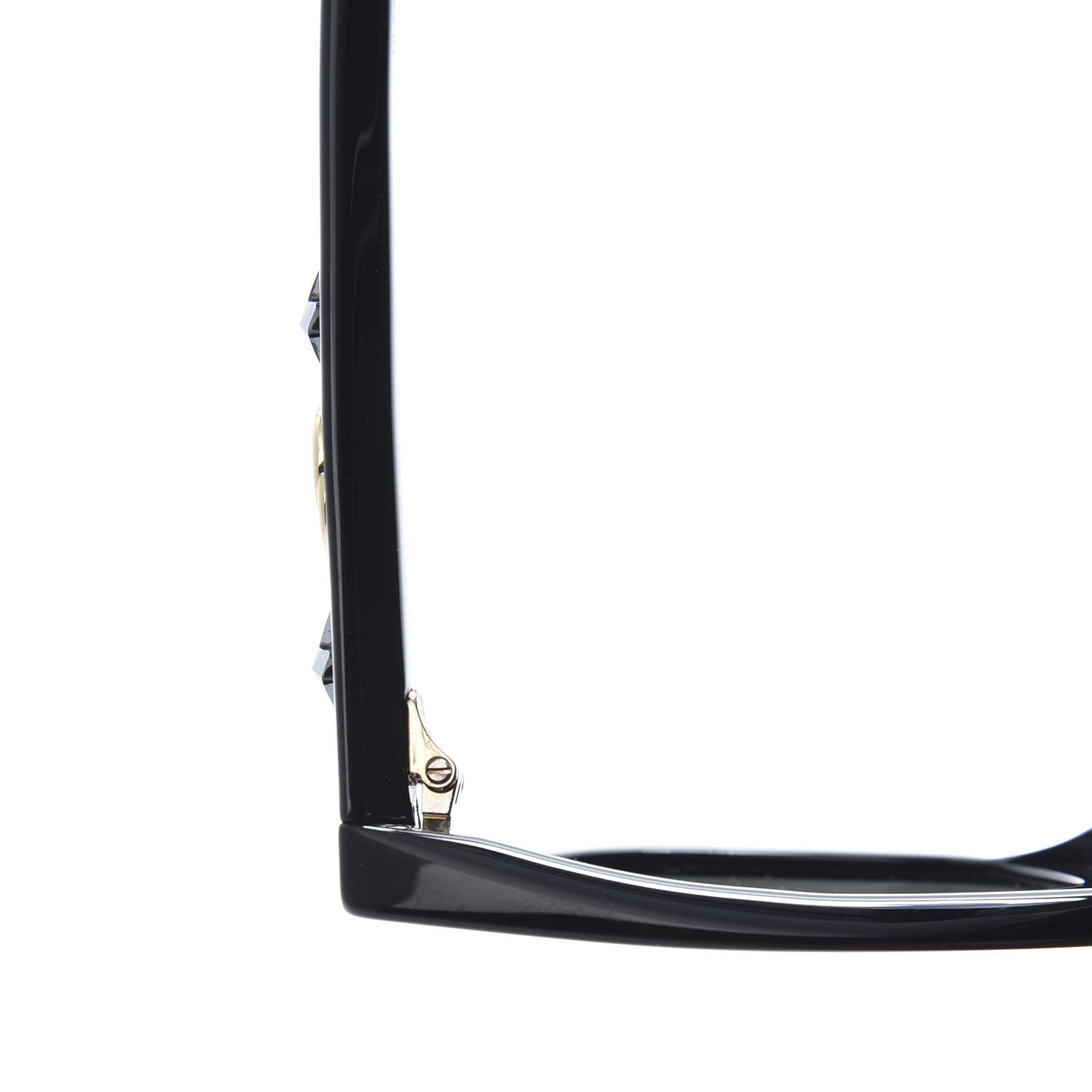 Round Frame Star Sunglasses GG0208S Black