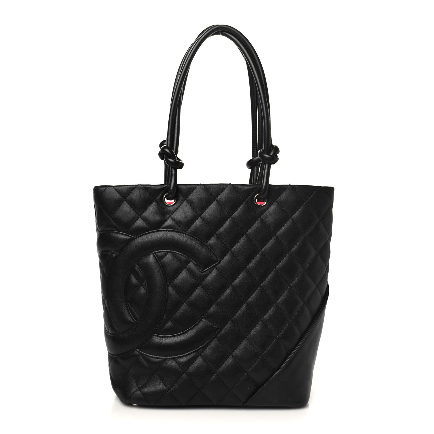 Chanel Calfskin Quilted Medium Cambon Tote Black 1 of 9
