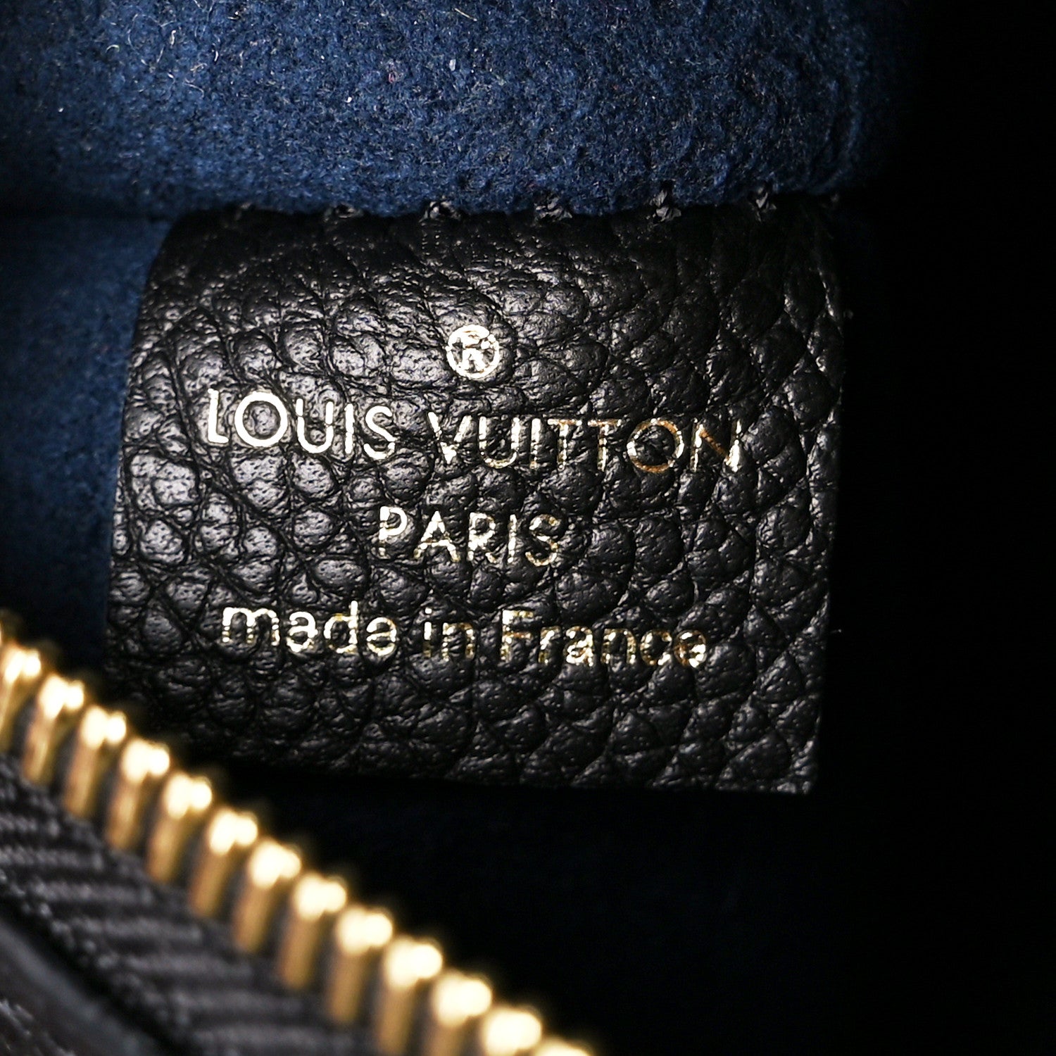 Louis Vuitton Empreinte Monogram Giant Neverfull MM Black 9 of 12