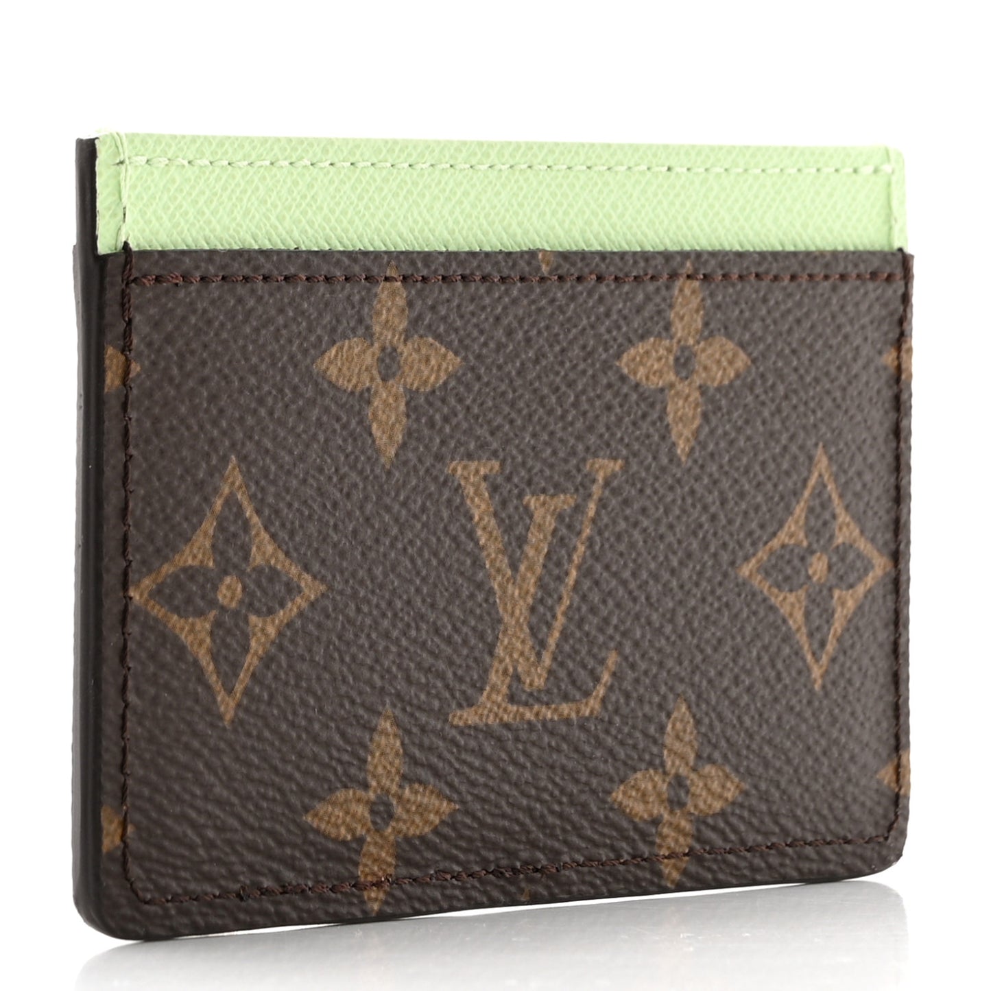 LV X TM Monogram Cherry Blossom Card Holder Sakura Brown