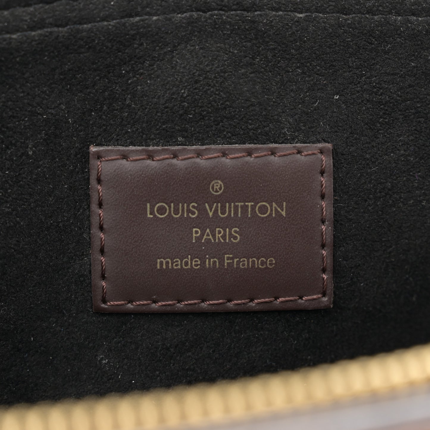 Cuir Taurillon Damier Ebene Normandy Black