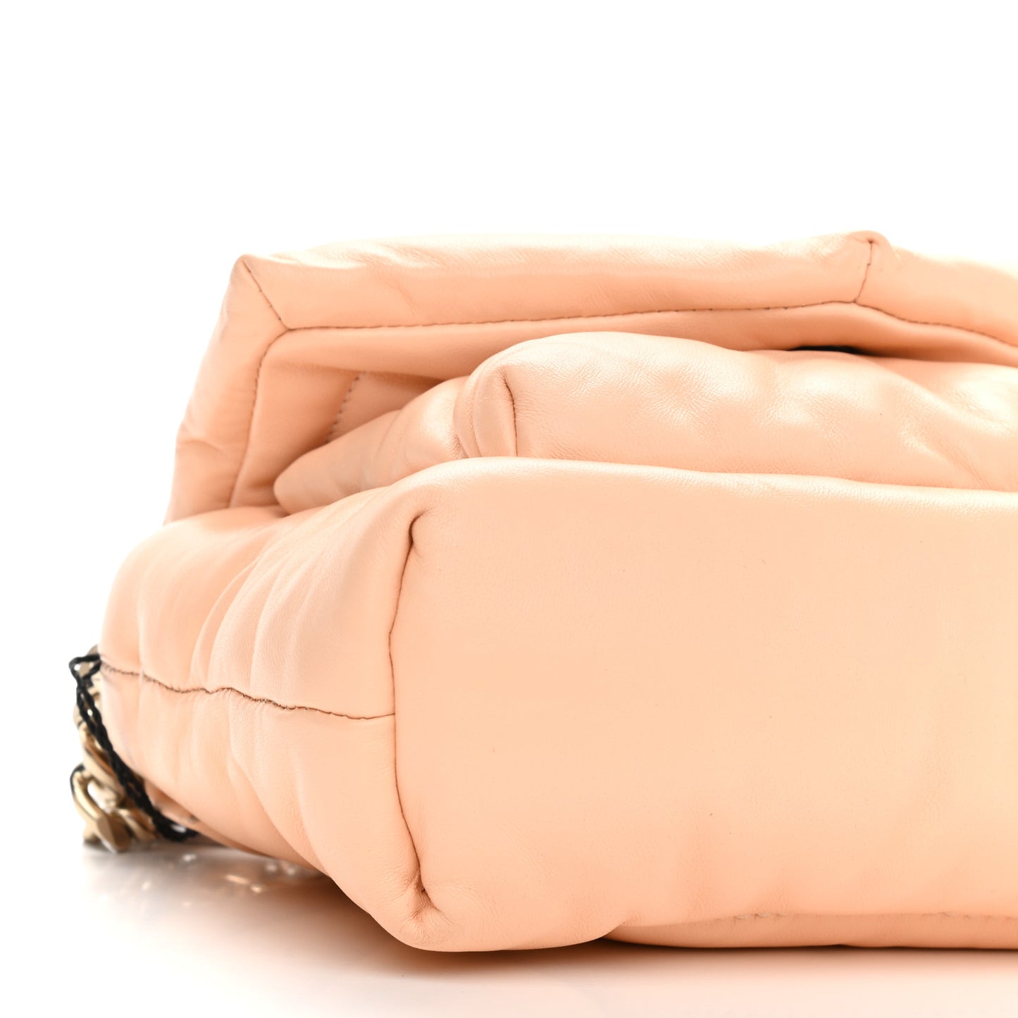 Lambskin PS Harris Small Shoulder Bag Peach