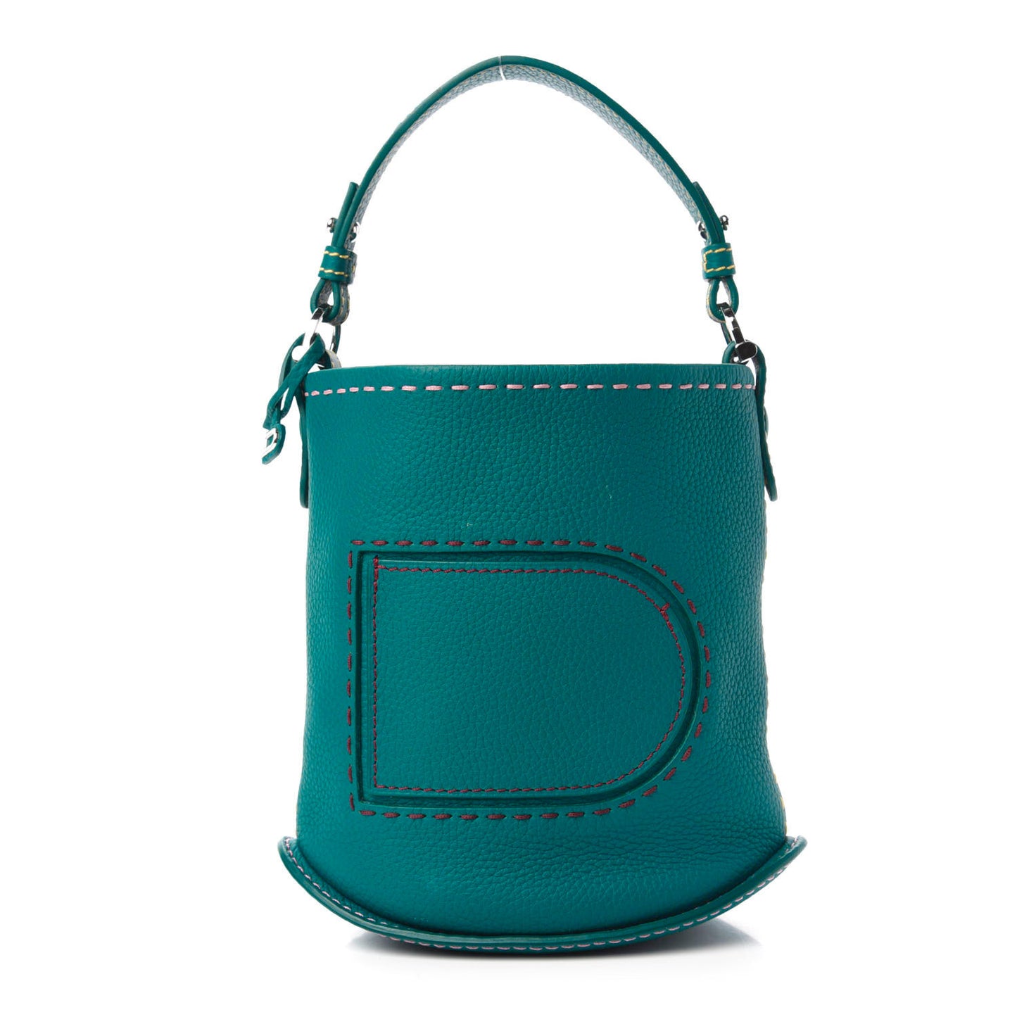 Taurillon Mini Pin Bucket Peacock