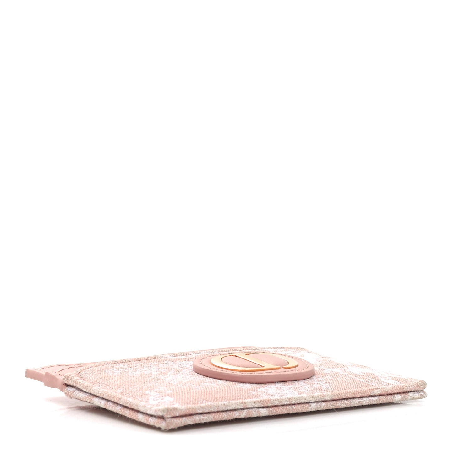 Toile de Jouy Reverse Jacquard 30 Montaigne Freesia Card Holder Pink