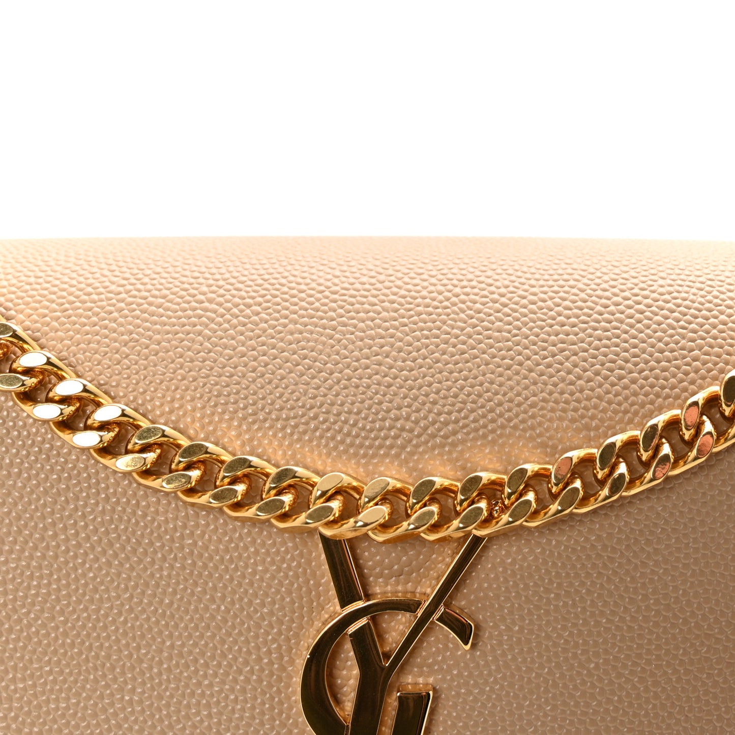 Grain De Poudre Small Monogram Kate Satchel Nude Powder