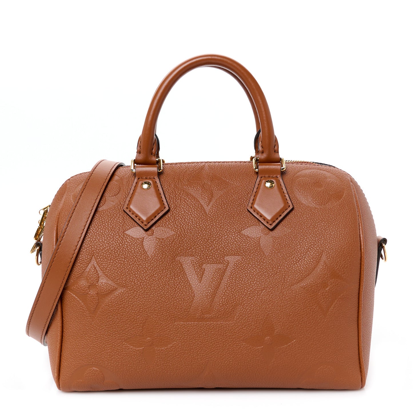 Empreinte Monogram Giant Speedy Bandouliere 25 Cognac