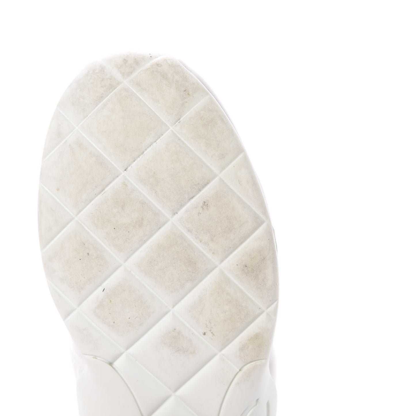 Stretch Fabric CC Sneakers 41 White