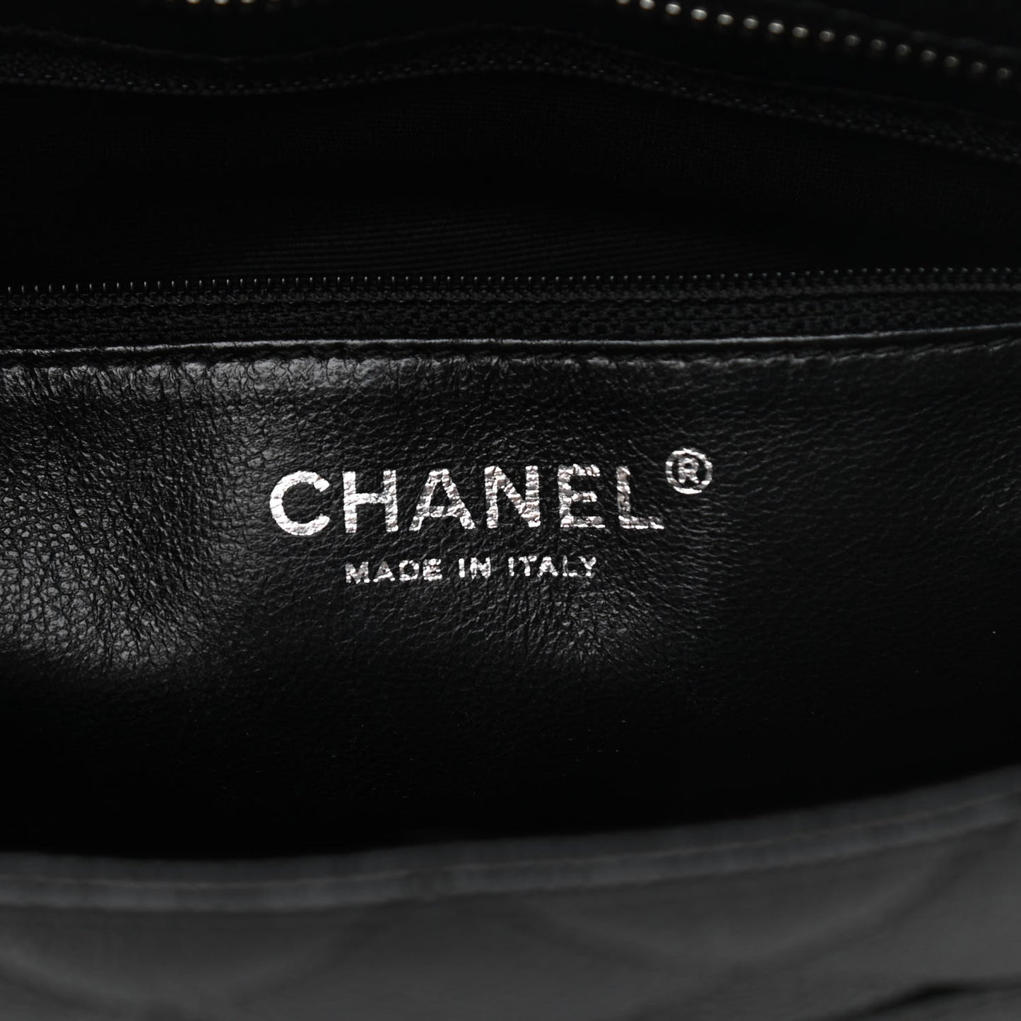 Caviar Quilted Medallion Tote Black