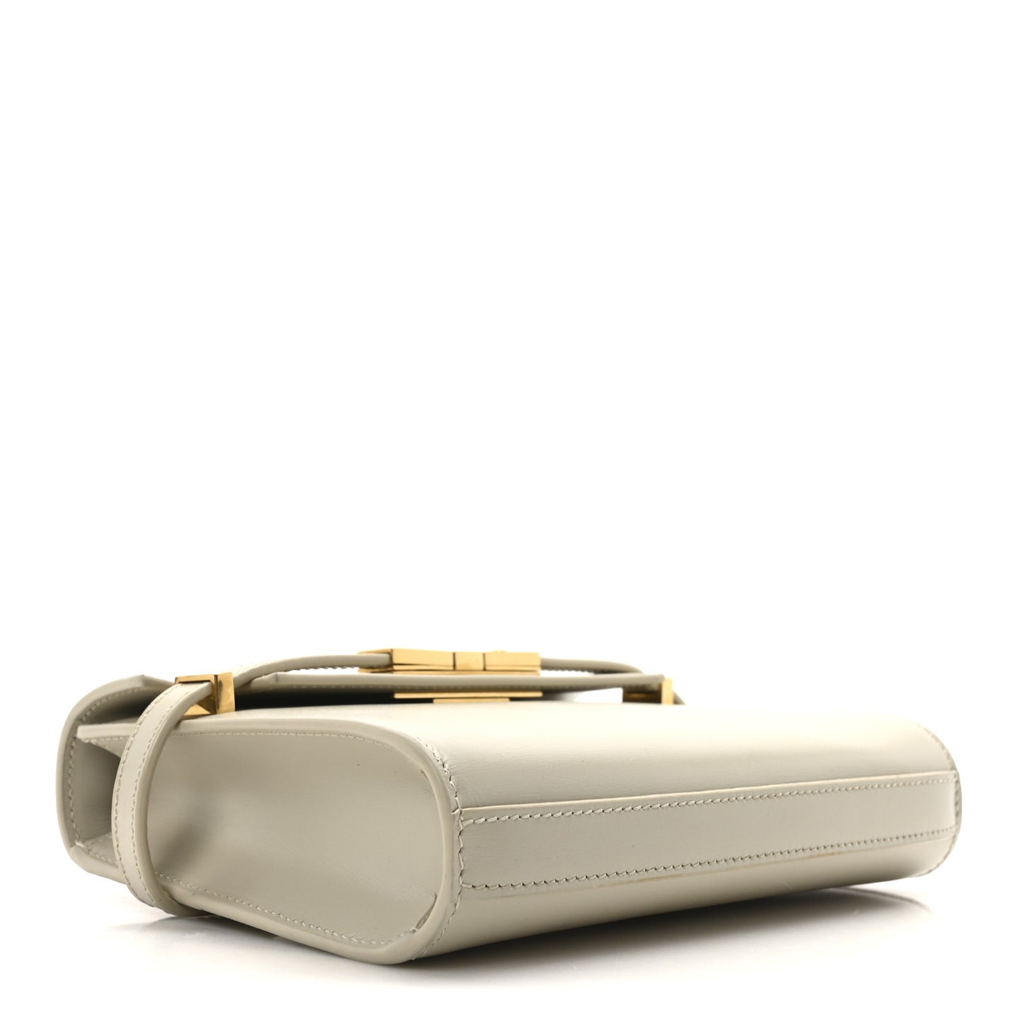 Smooth Calfskin Mini Manhattan Shoulder Bag Crema Soft