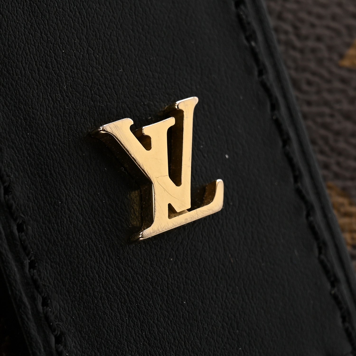 Louis Vuitton Monogram Petite Malle Souple Black 11 of 13