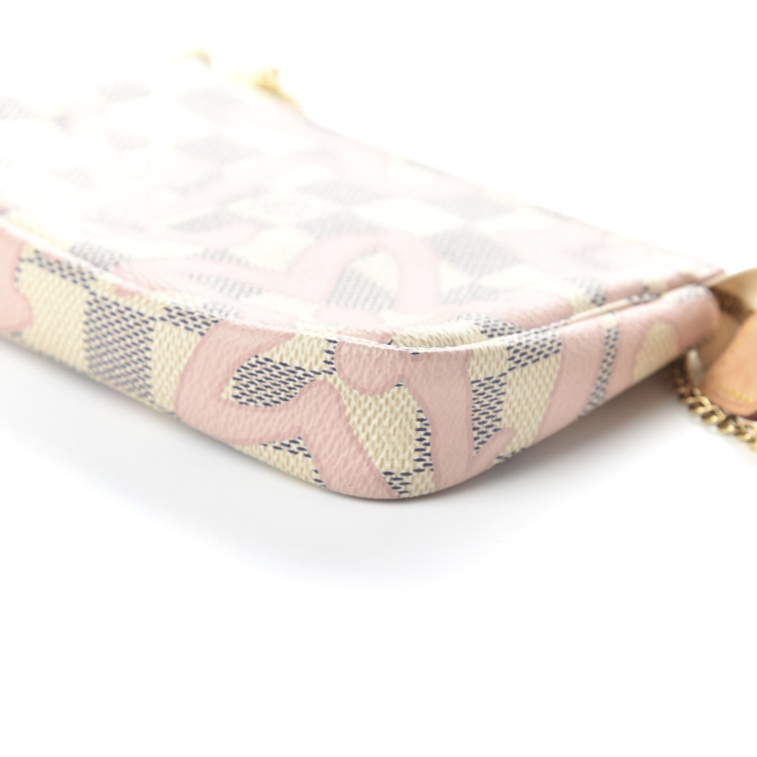 Louis Vuitton Damier Azur Tahitienne Mini Pochette Accessories 7 of 11