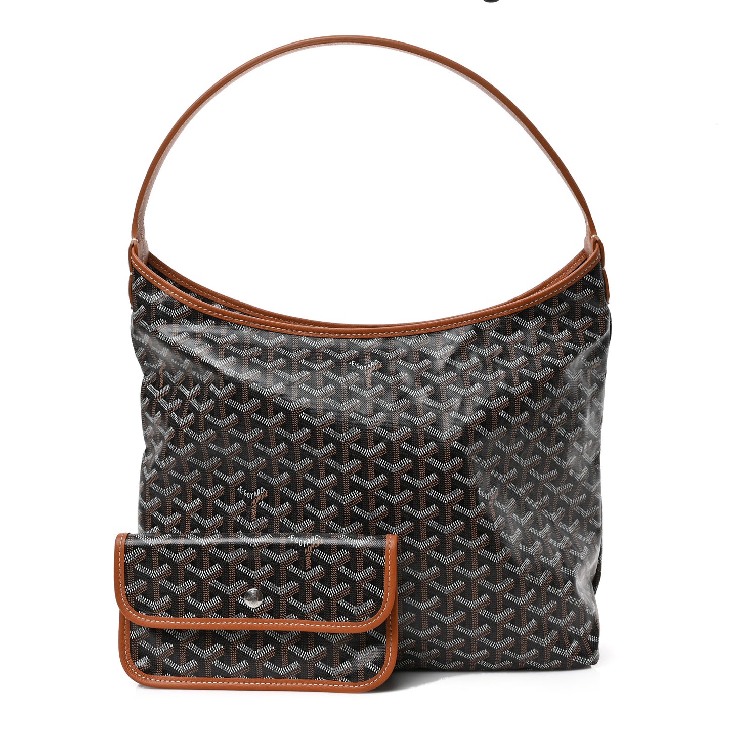 Goyardine Boheme Hobo Black Gold