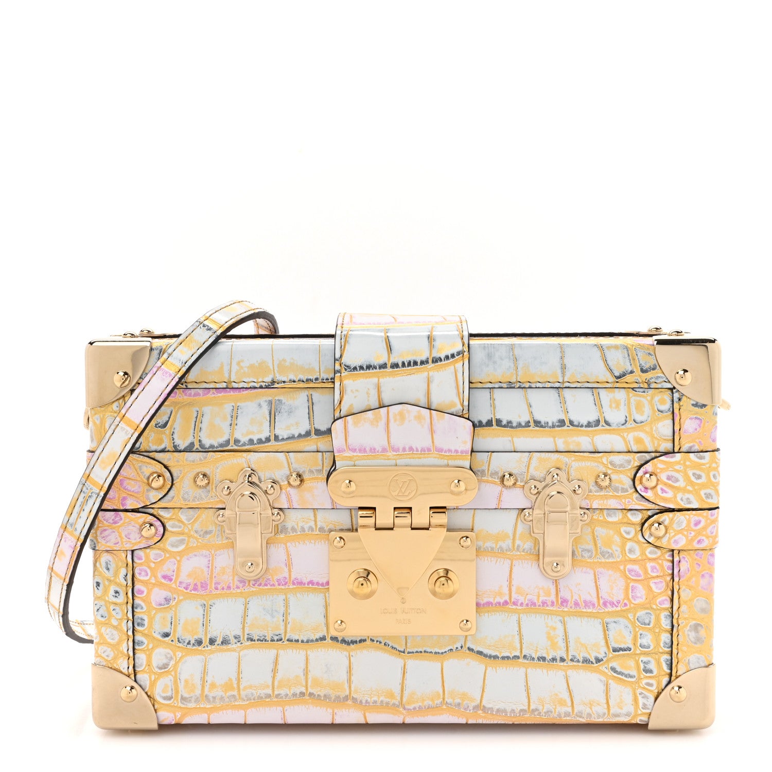 Louis Vuitton Alligator Royal Garden Petite Malle 1642680