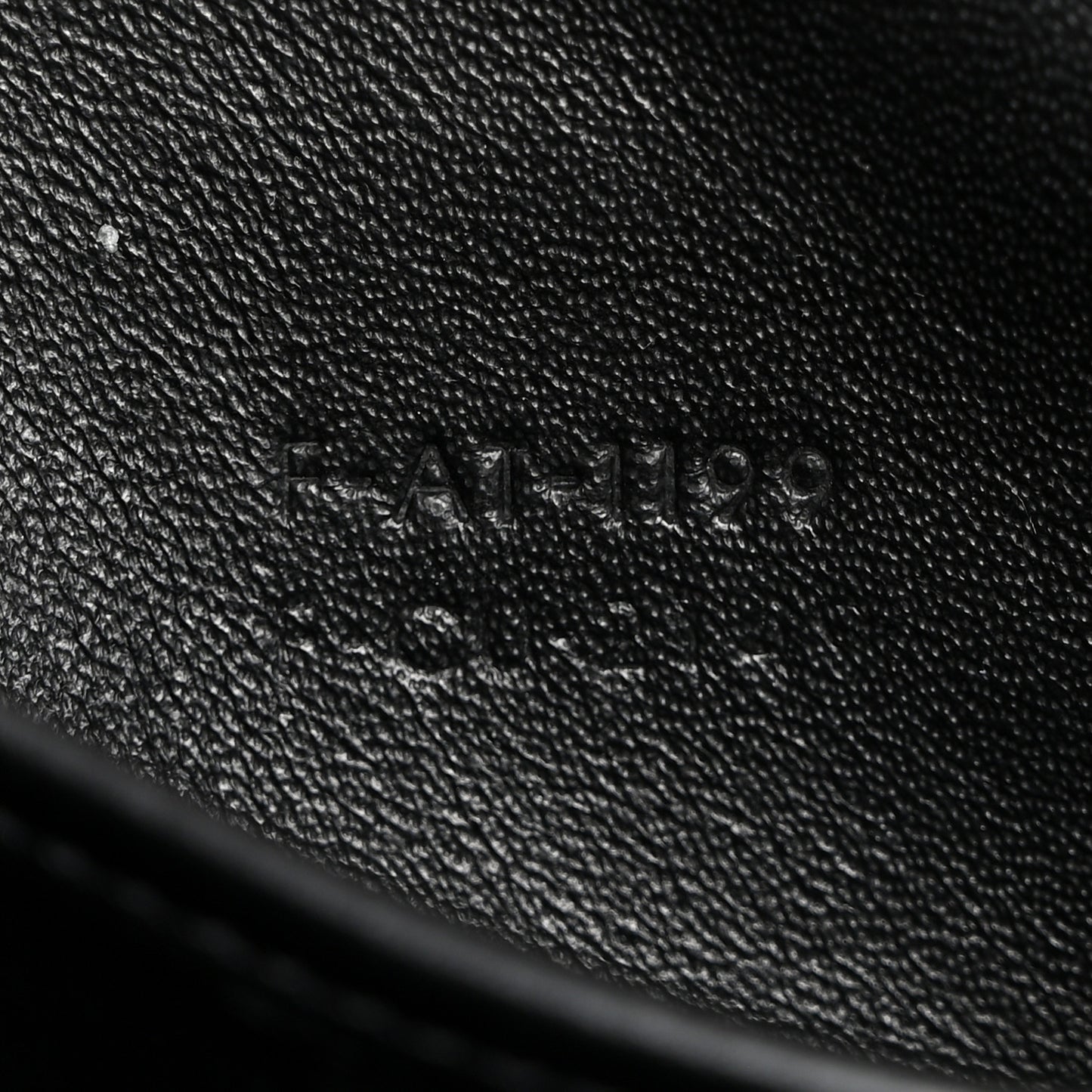 Smooth Calfskin Nano Luggage Black