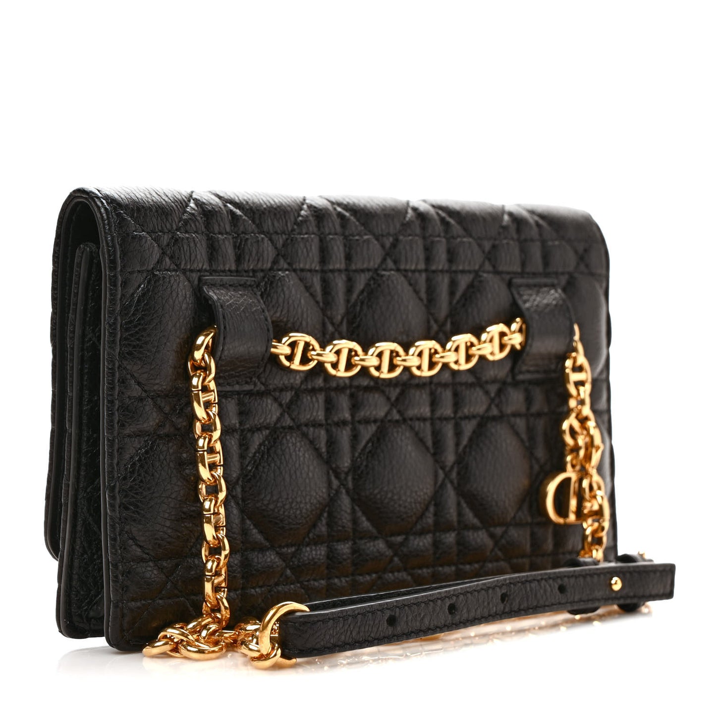 Supple Calfskin Caro Belt Bag Black