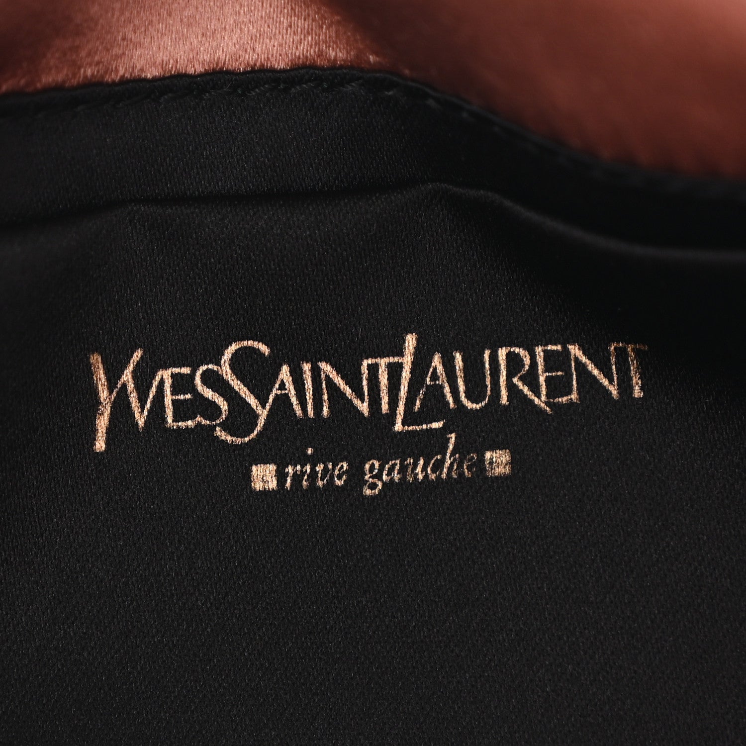 Saint Laurent Satin Embellished Evening Clutch Pink 6 of 10