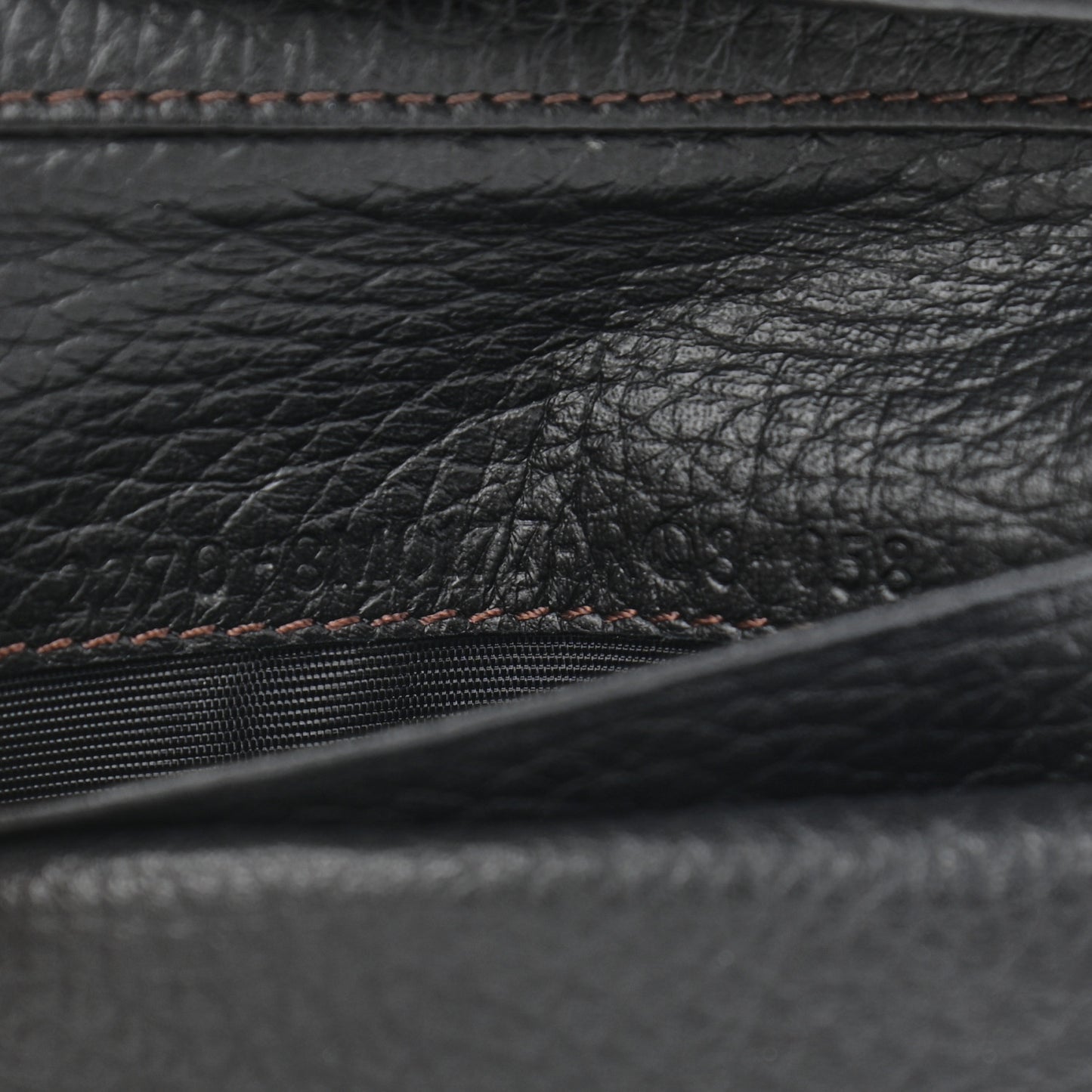 Zucchino Tri-Fold Envelope Wallet Black