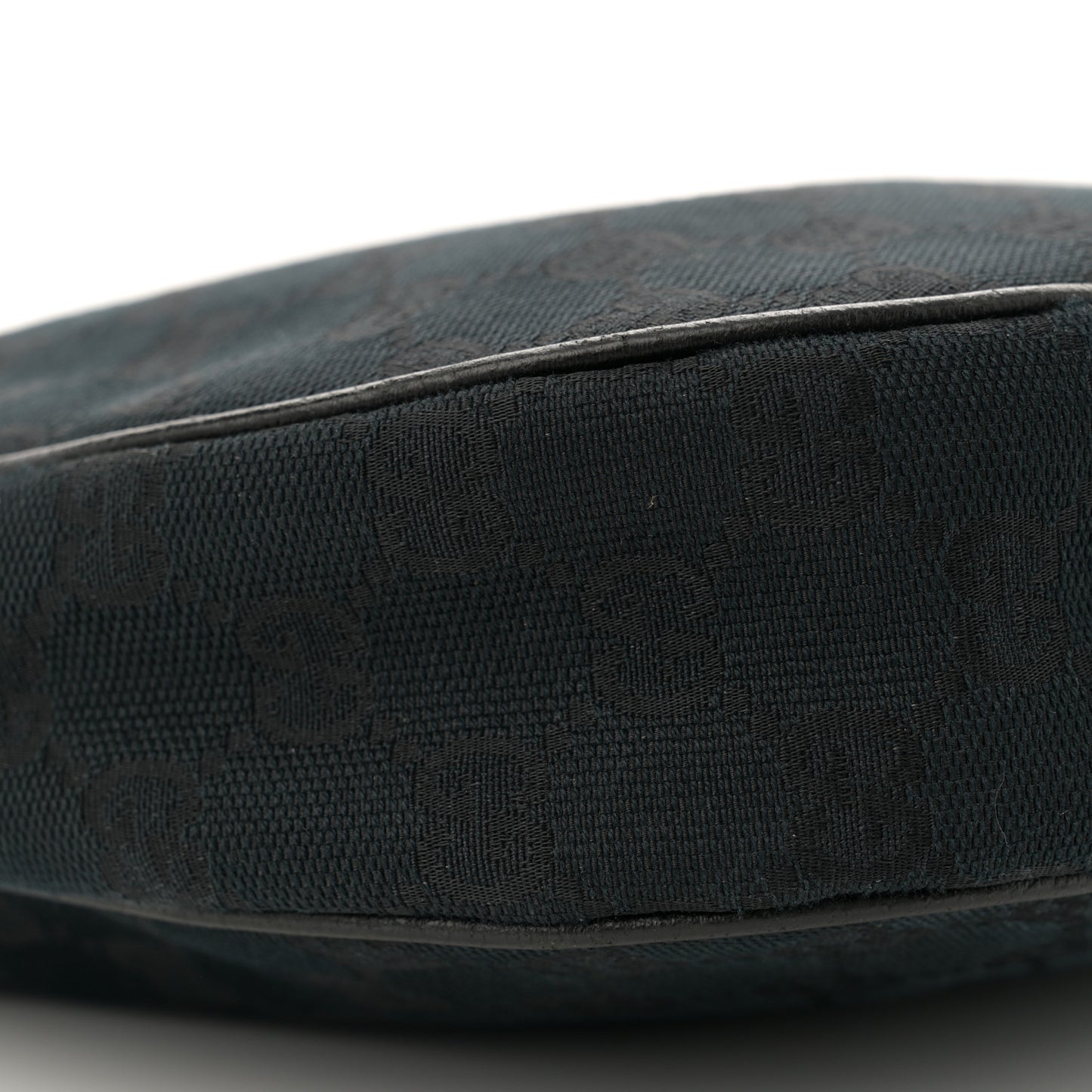 Monogram Medium Half Moon Hobo Black