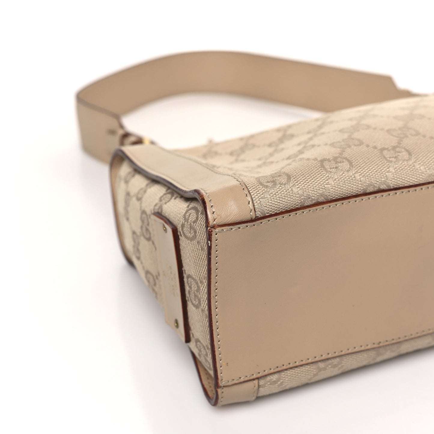 Monogram Shoulder Bag Beige