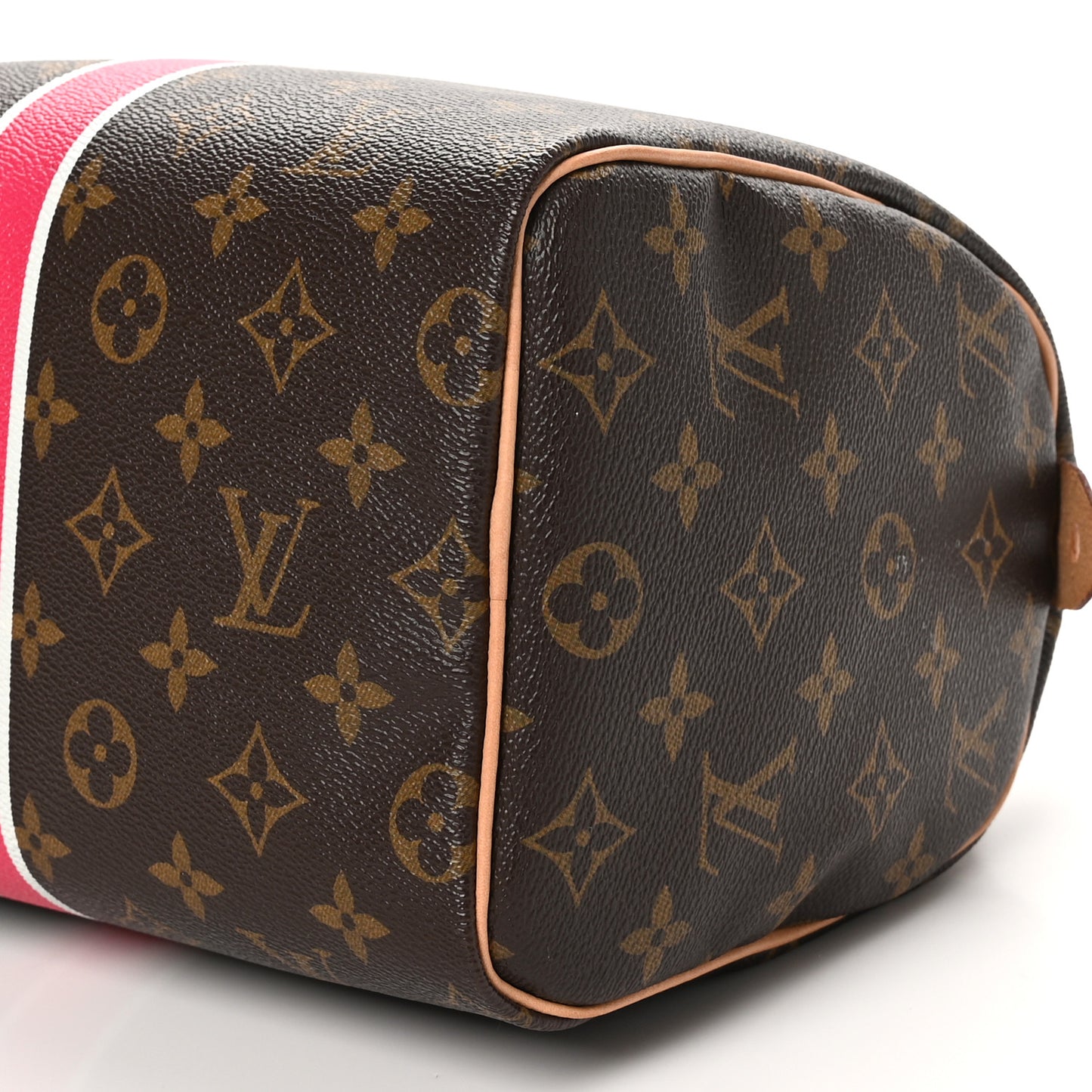 Monogram My LV Heritage Speedy 25 Fuchsia White