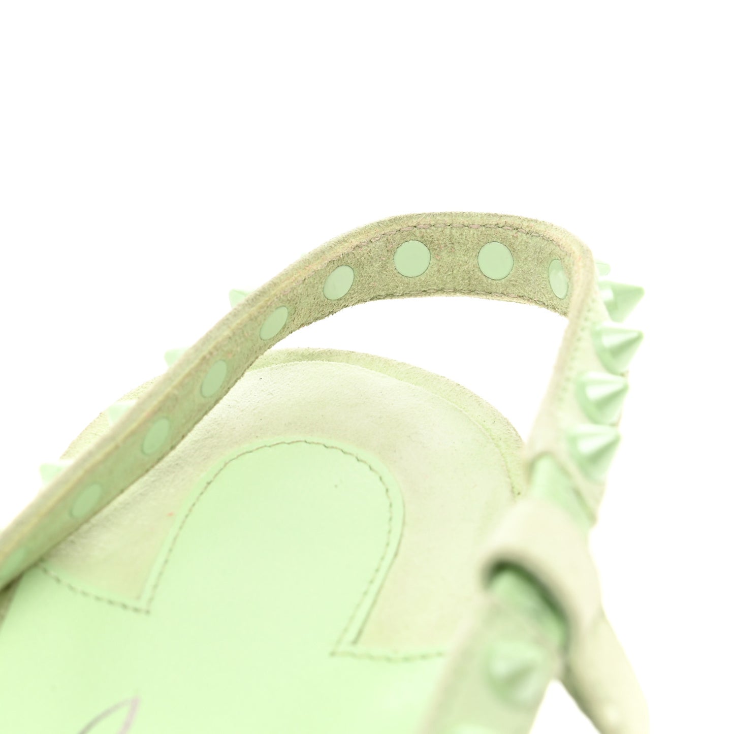 Suede Rosa Condorapik 85 Spiked Sandals 39 Studio Green