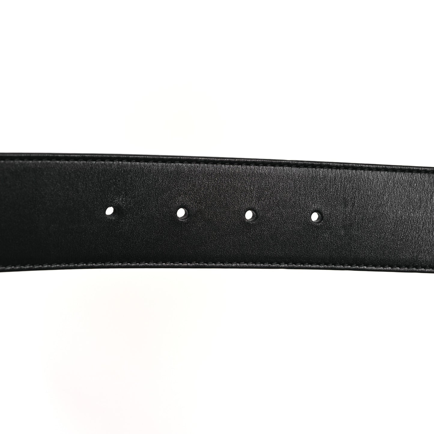 Calfskin Crystal Double G 40mm Belt 90 36 Black
