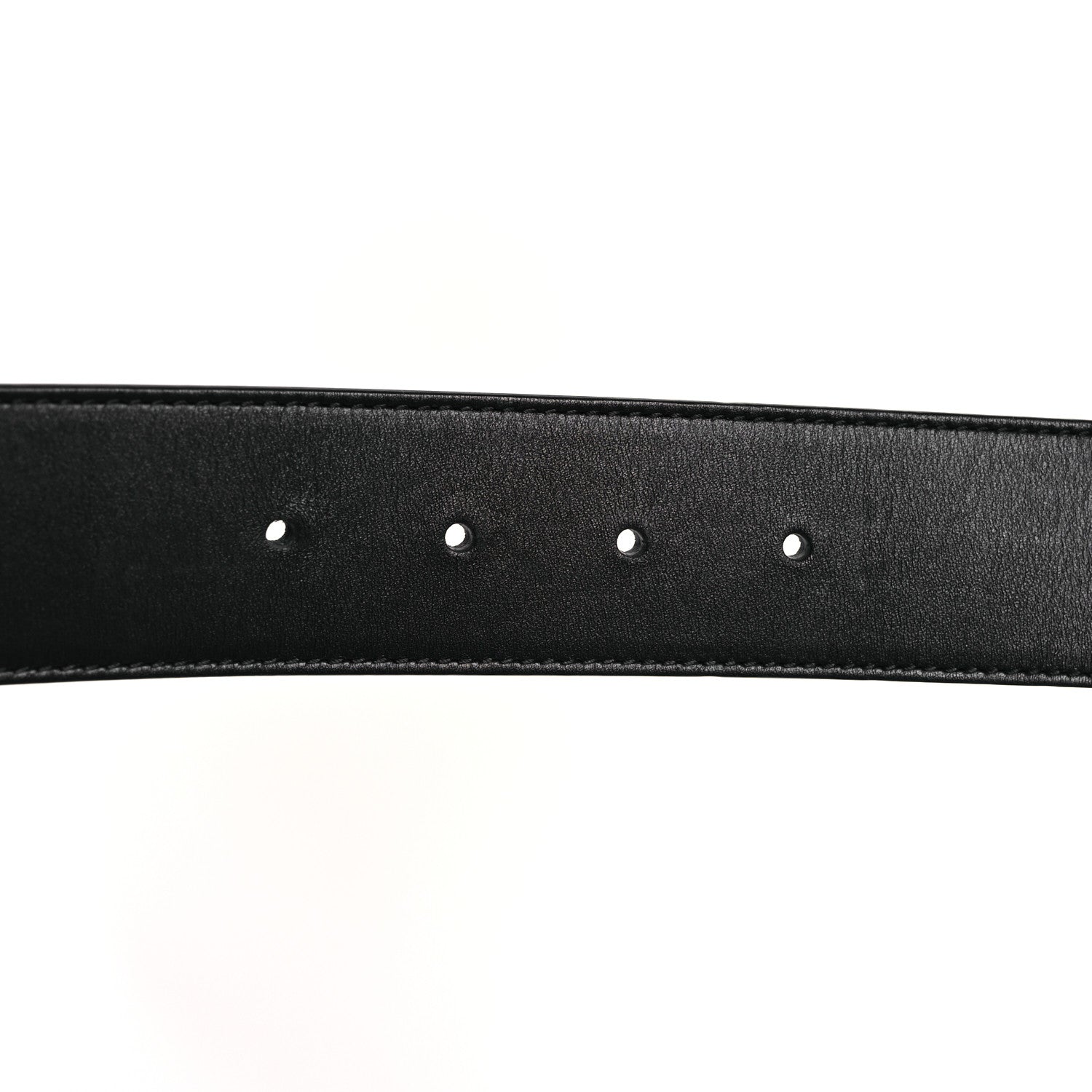 Gucci Calfskin Crystal Double G 40mm Belt 90 36 Black 3 of 9