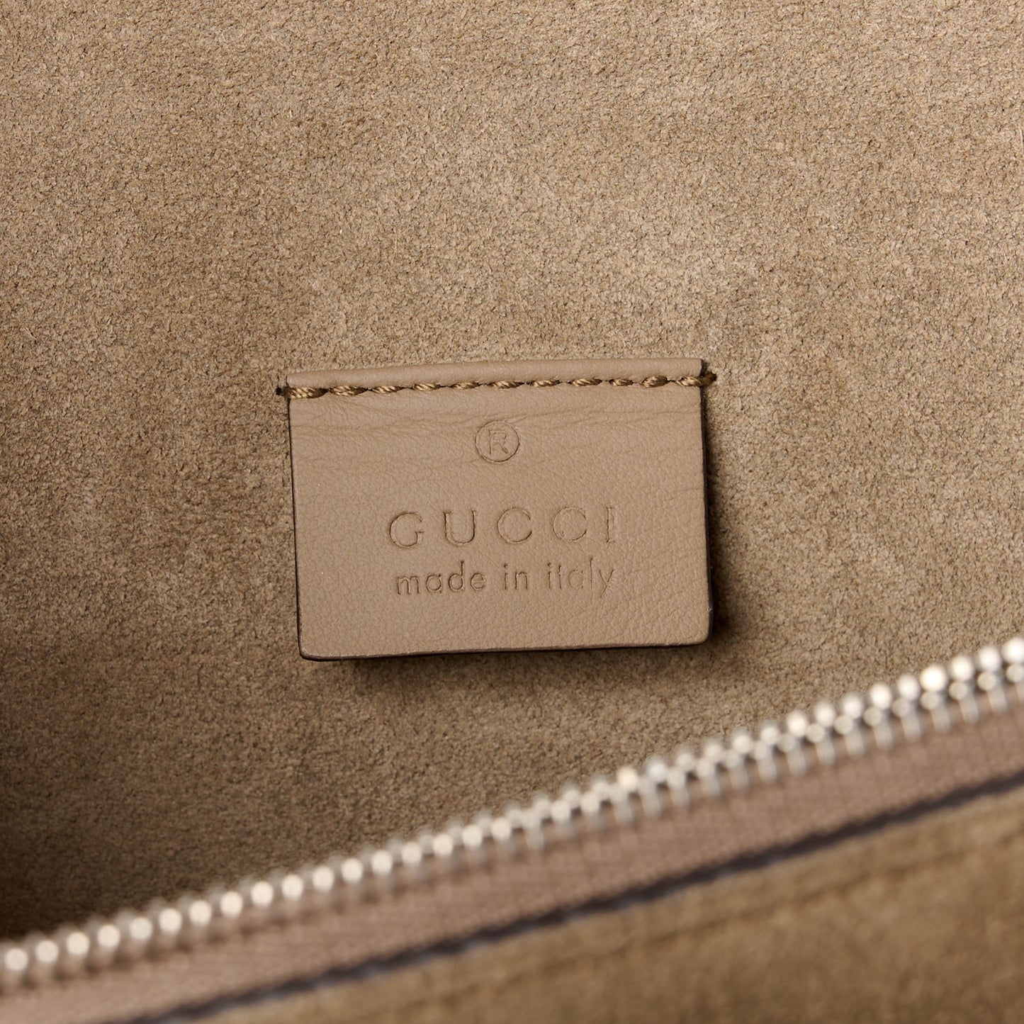 GG Supreme Monogram Small Dionysus Shoulder Bag Taupe