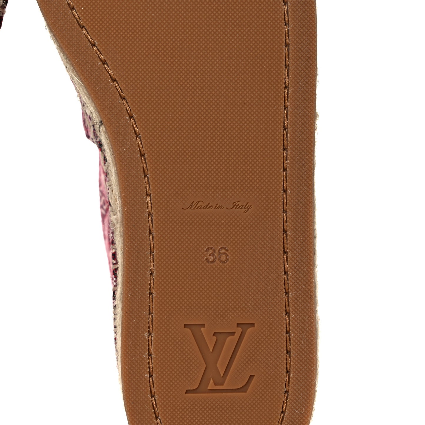 Jacquard Since 1854 Starboard Espadrille Flats 36 Bordeaux