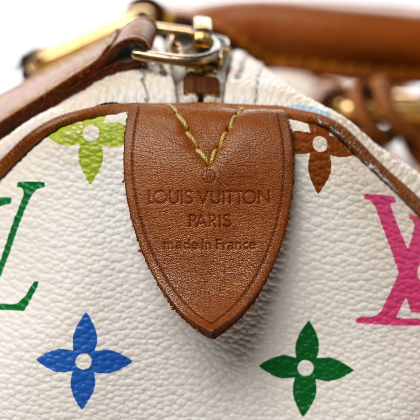 Monogram Multicolor Speedy 30 White