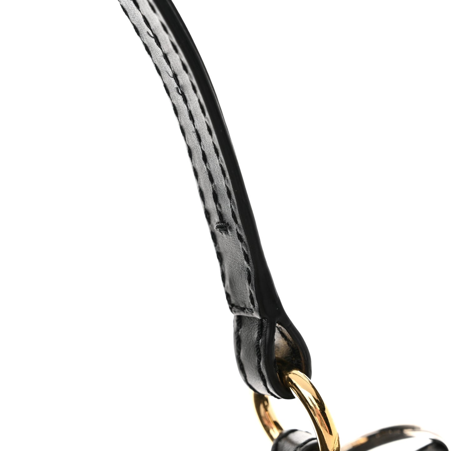 Grained Calfskin Medium Aby Day Shoulder Bag Black