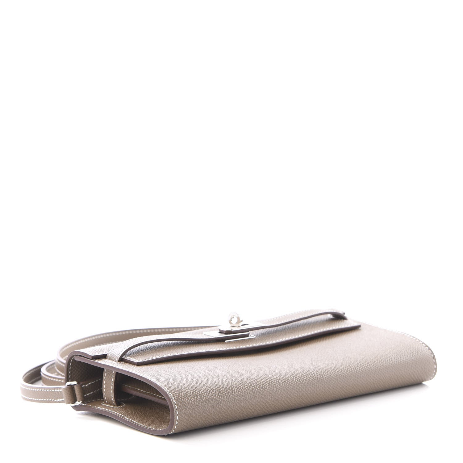 Hermes Epsom Kelly Wallet To Go Etoupe 3 of 9