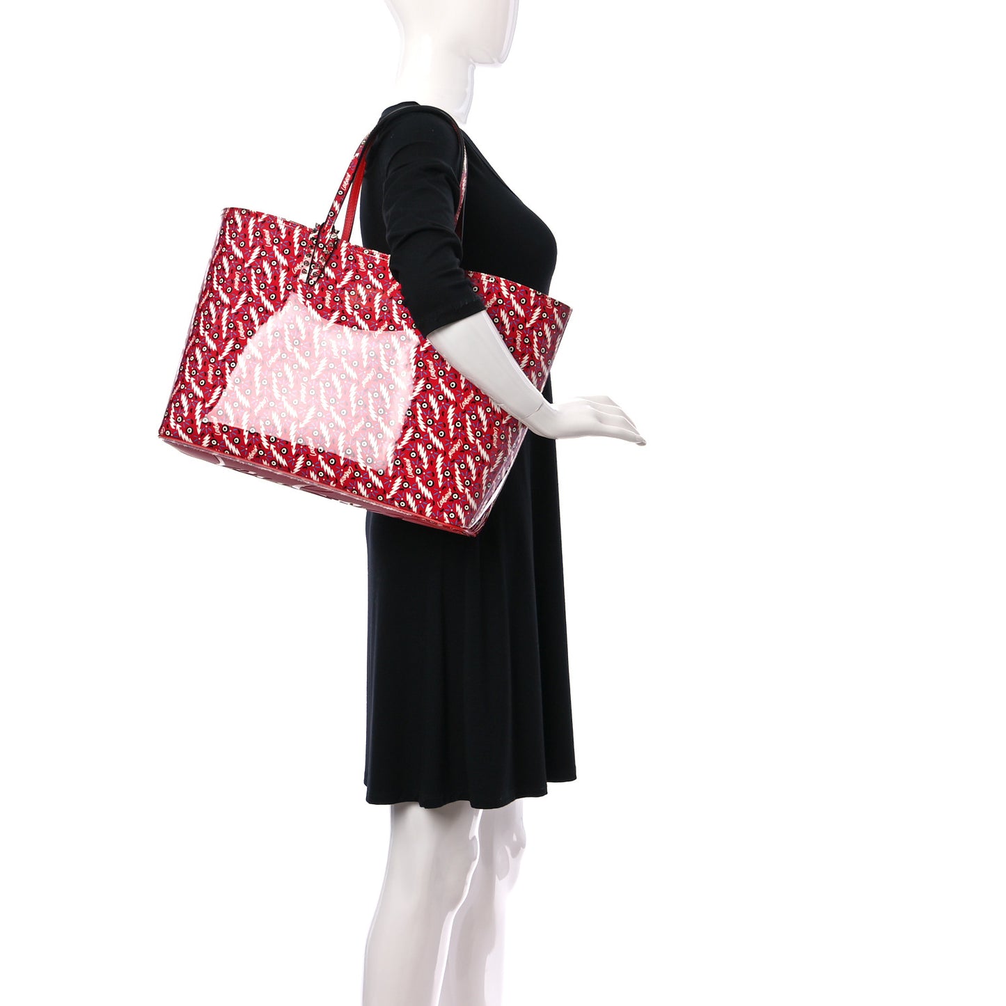 Patent Ginzana East West Cabata Tote Loubi