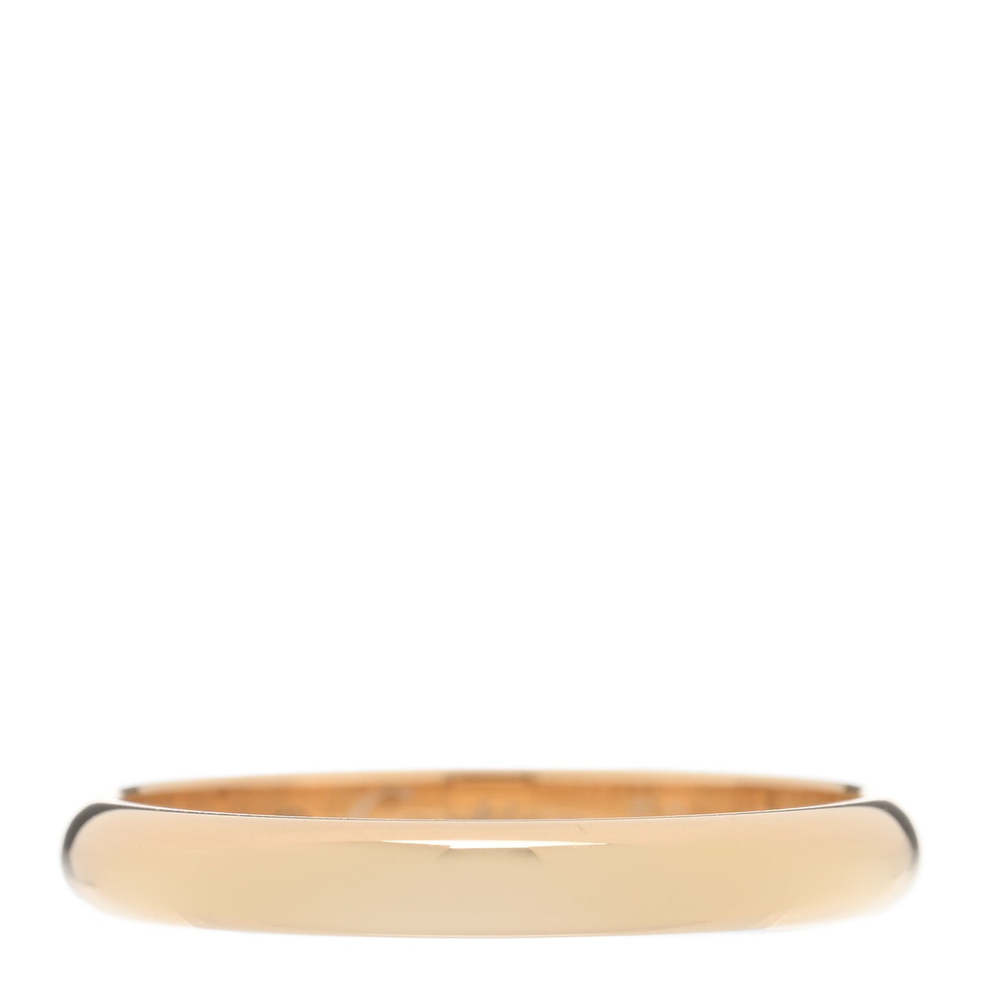 18K Yellow Gold 2.5mm 1895 Wedding Band Ring 50 5.25