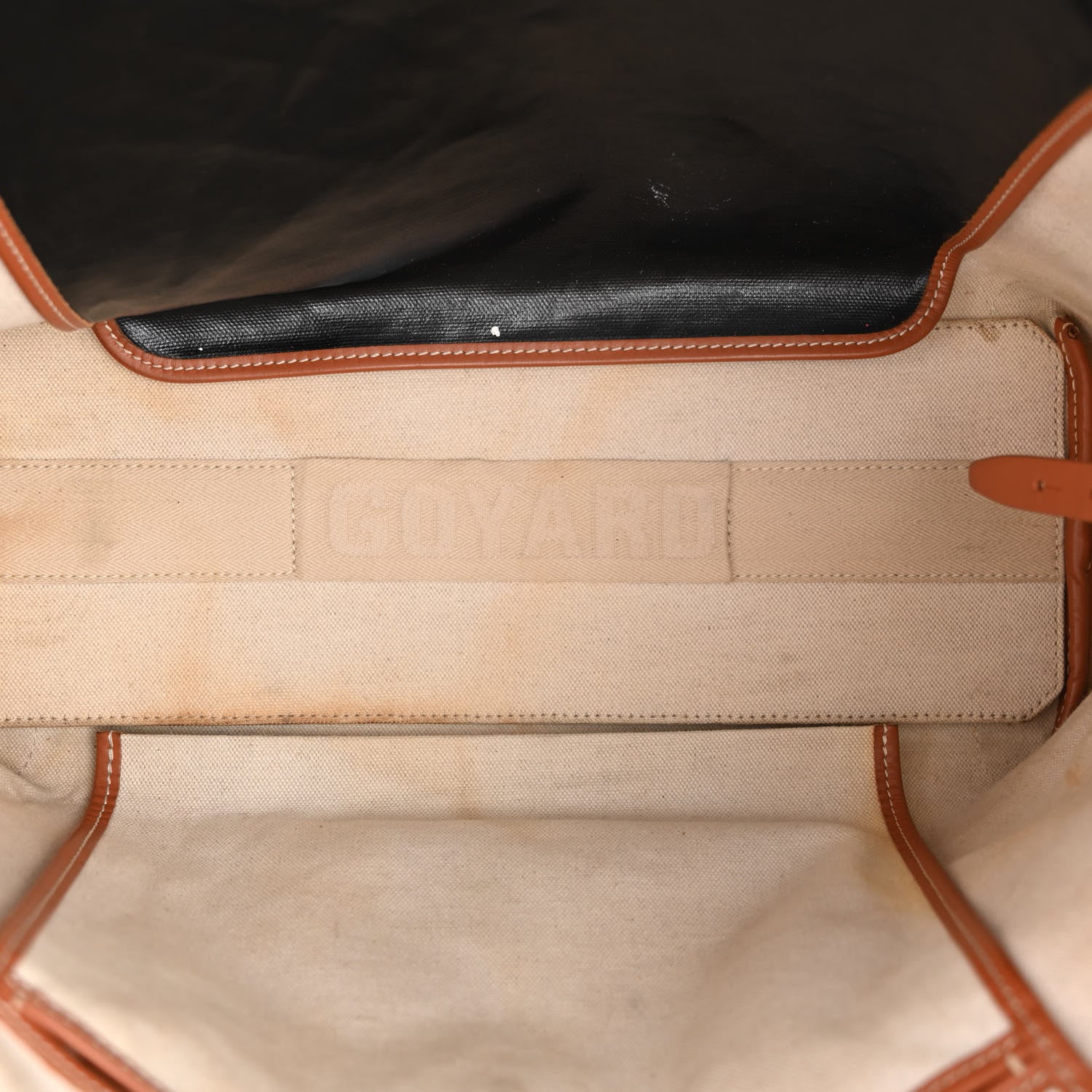 Goyard Goyardine Bellechasse PM Black Gold 5 of 21