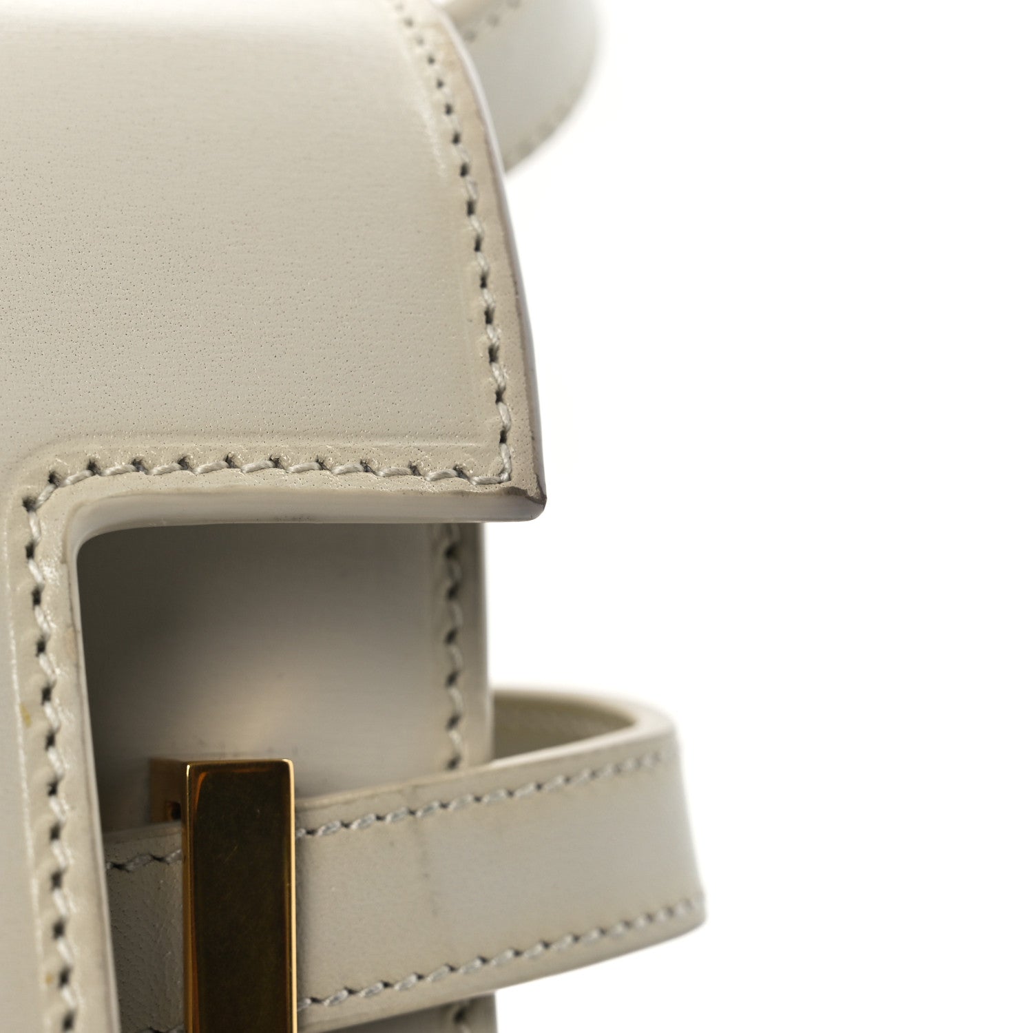 Saint Laurent Smooth Calfskin Manhattan Shoulder Bag Crema Soft 12 of 15