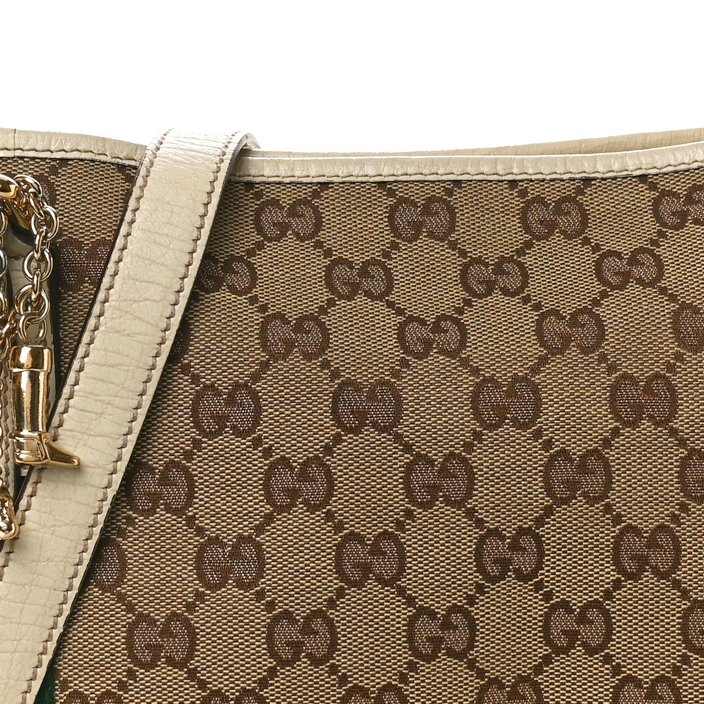 Monogram Web Jolicoeur Charms Messenger White