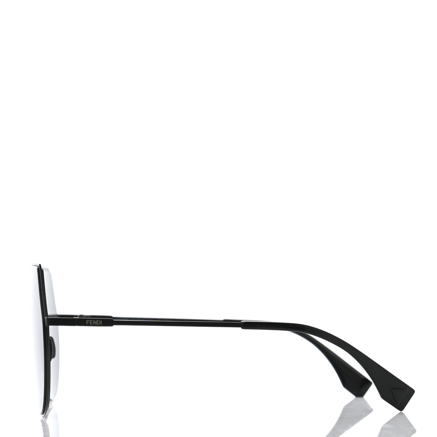 Fendi Metal Mirrored Eyeline Sunglasses FF 0193/S Black 3 of 7