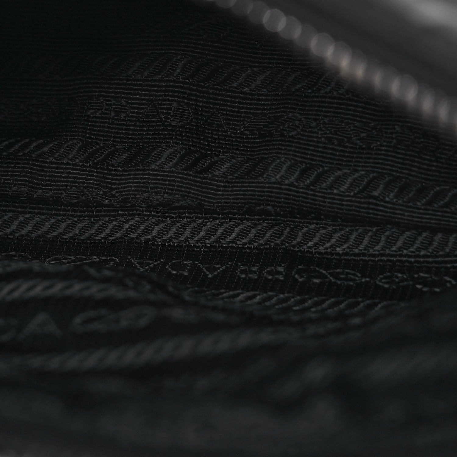 Prada Nylon Re-Edition 2005 Shoulder Bag Black 4 of 12