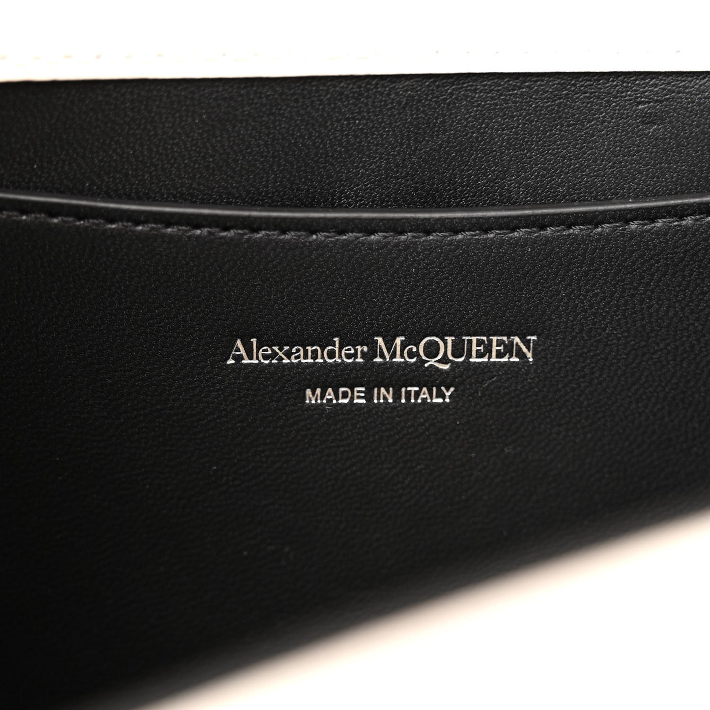 Calfskin Slash Knuckle Shoulder Bag Black Ivory