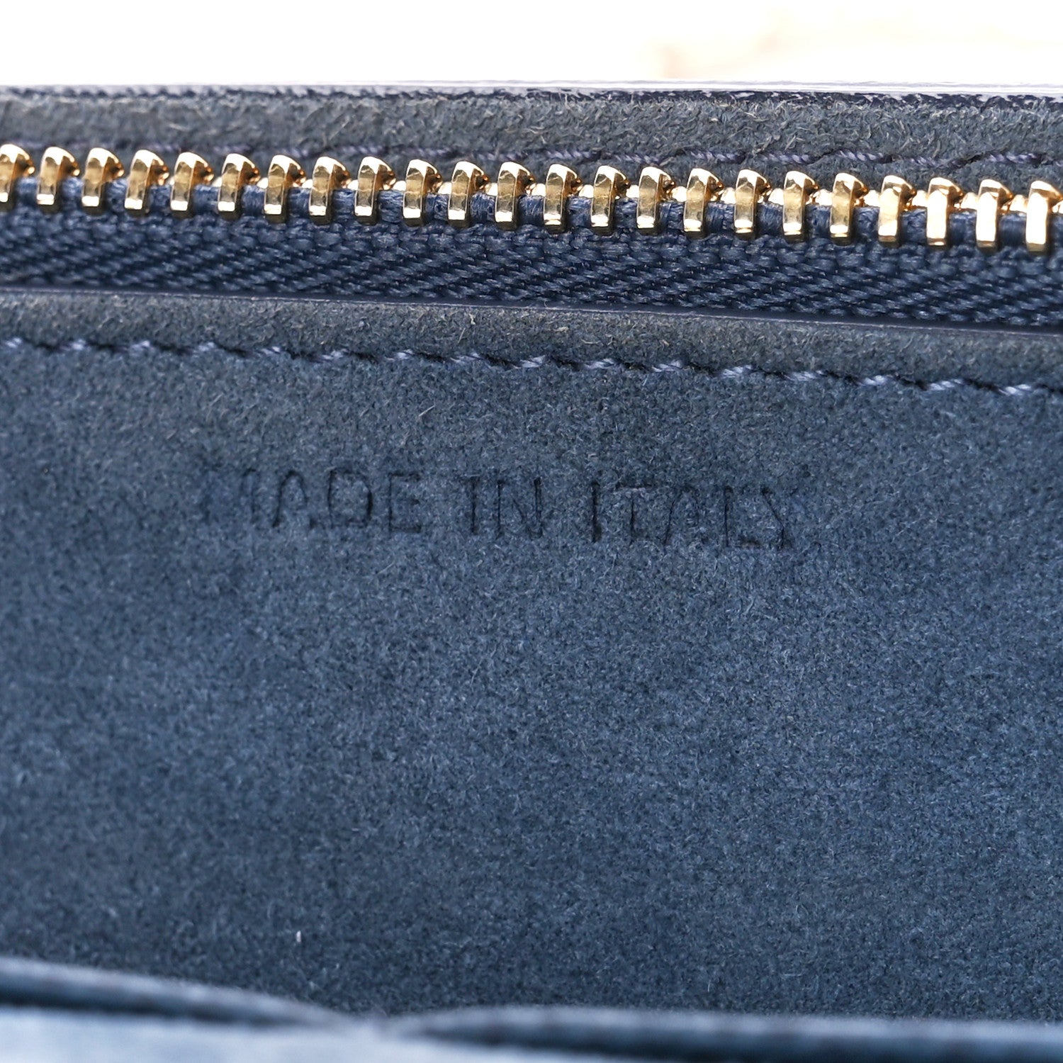 Christian Dior Calfskin 30 Montaigne 2 in 1 Pouch Dark Blue 7 of 10