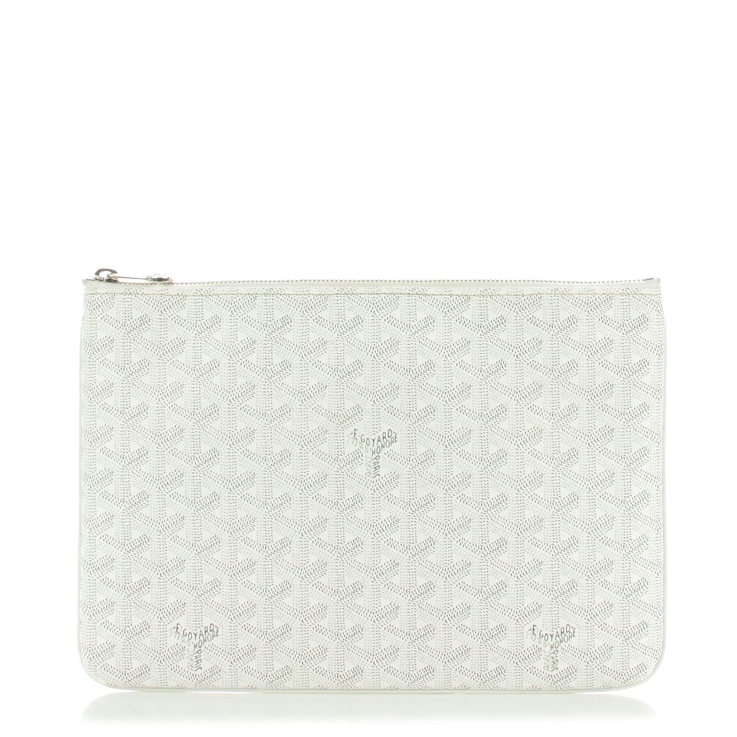 Goyardine Senat Pochette MM White