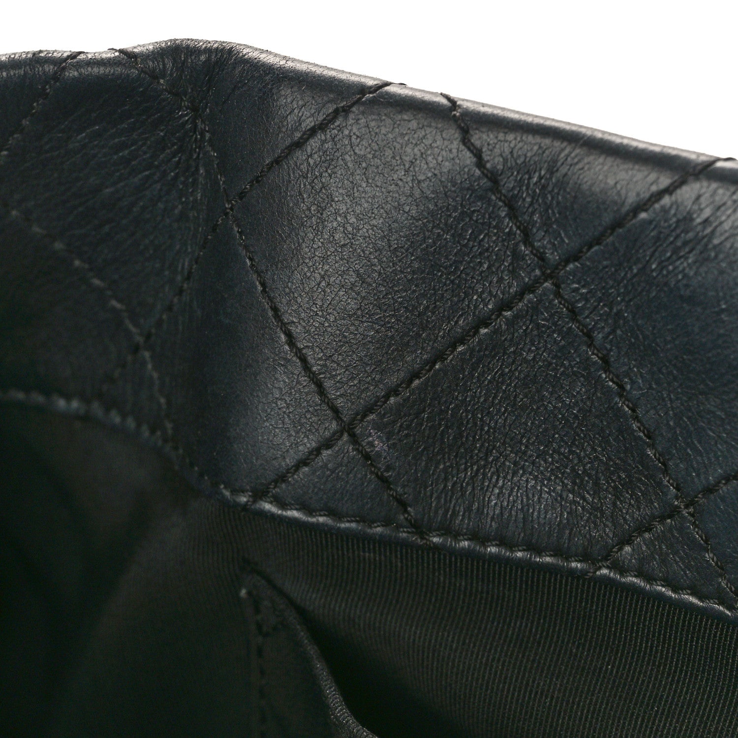 Chanel Calfskin Quilted Small Easy Shopping Tote Black 14 of 16