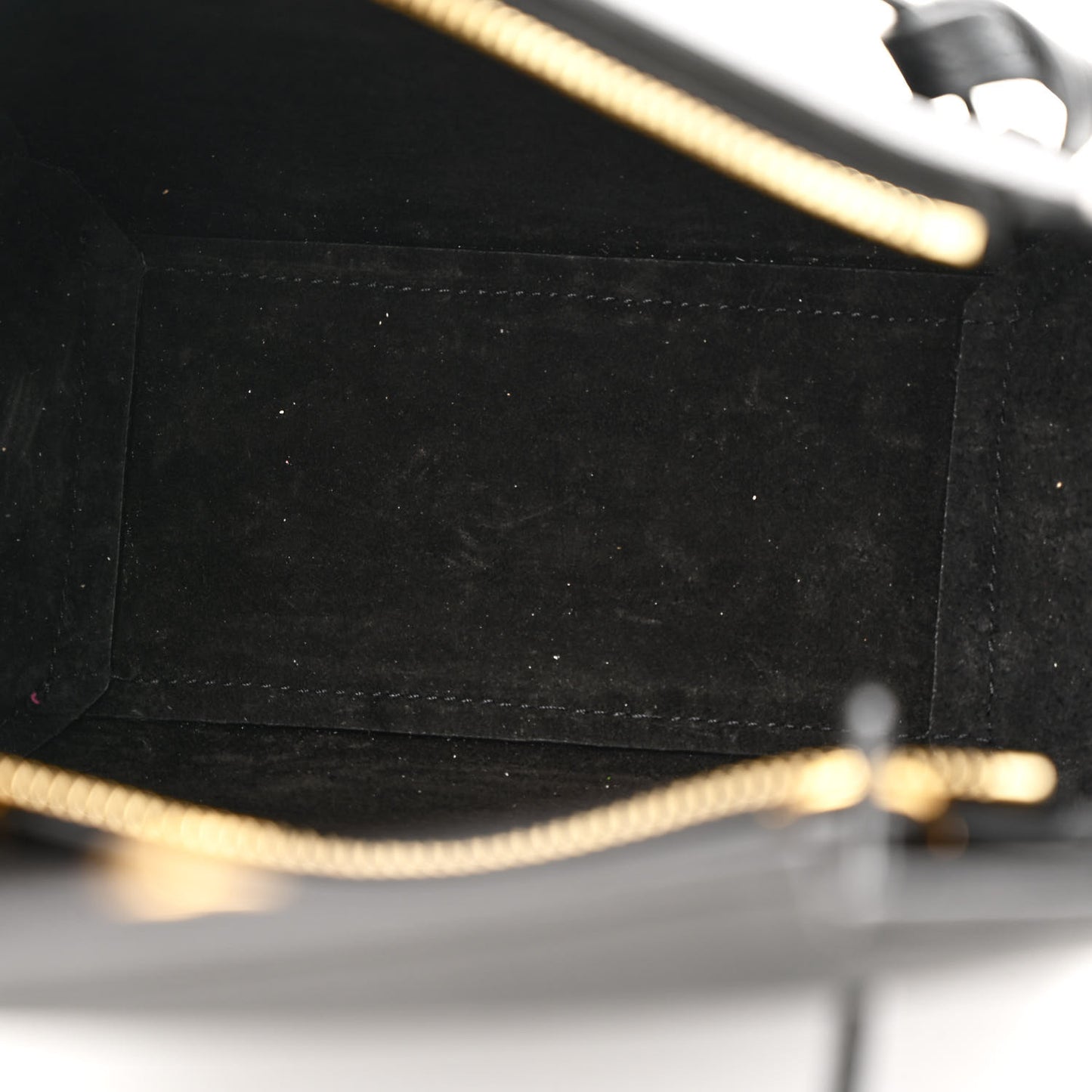 Grained Calfskin Nano Belt Bag Black
