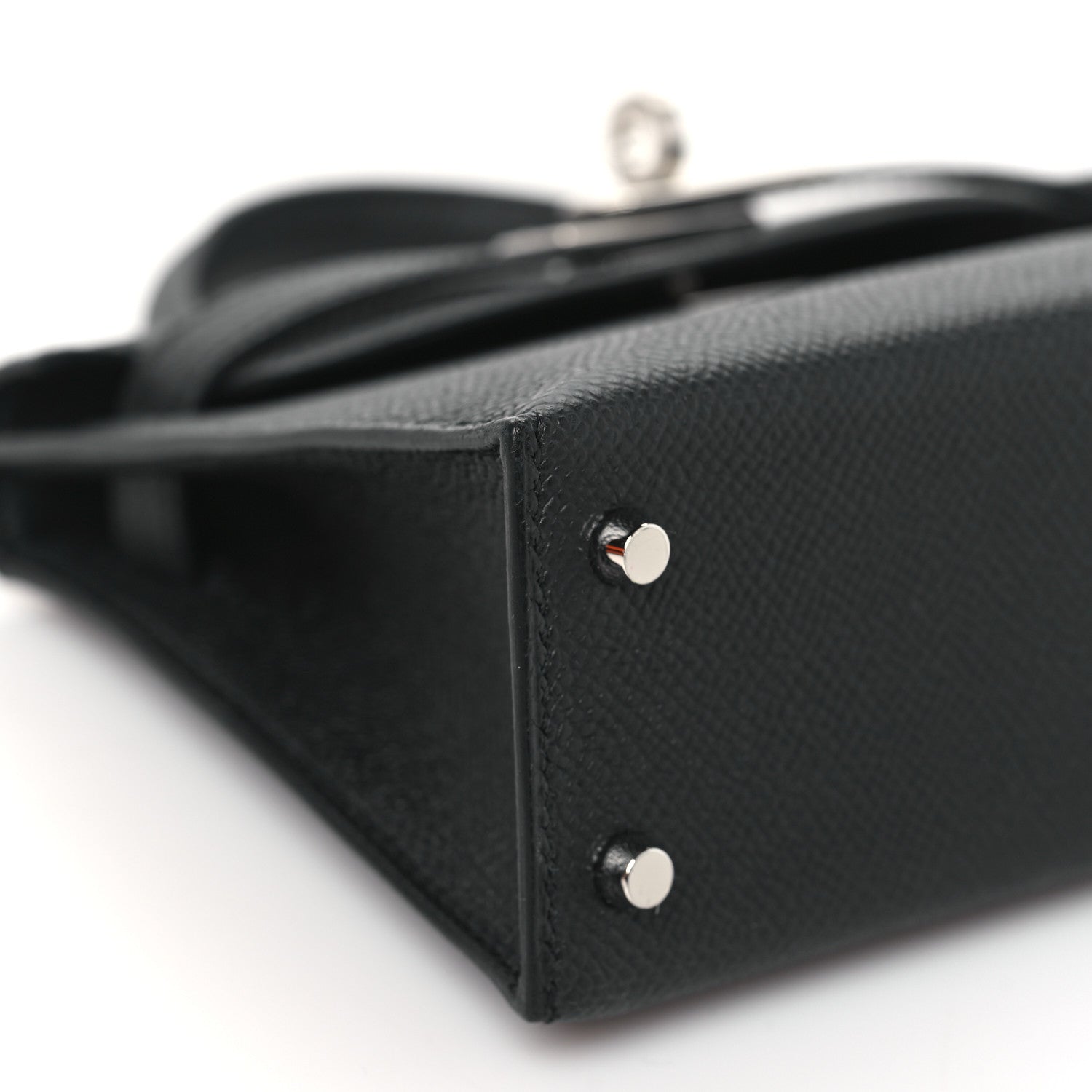 Hermes Epsom Mini Kelly Sellier 20 Black 9 of 11