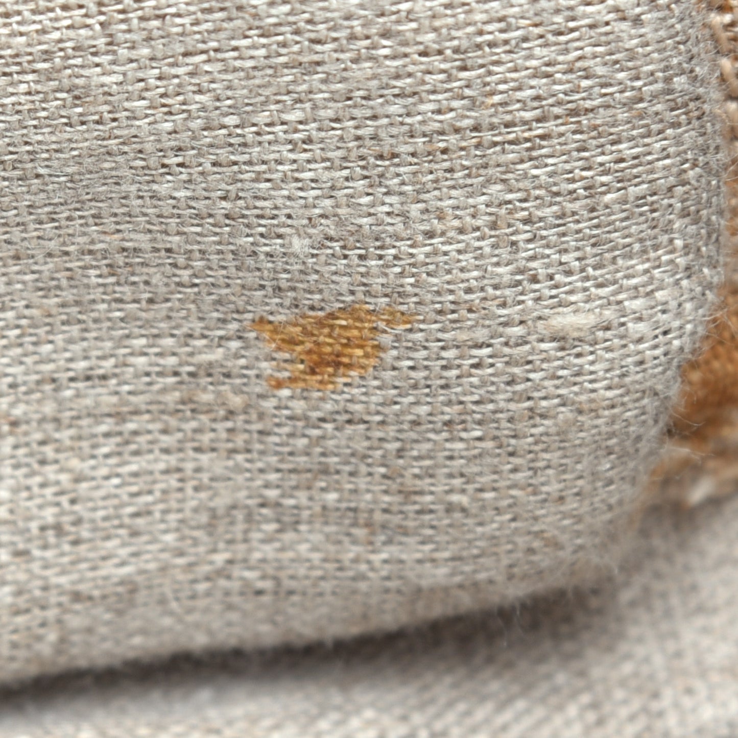 Raffia Canvas Mistolino Tote Miele