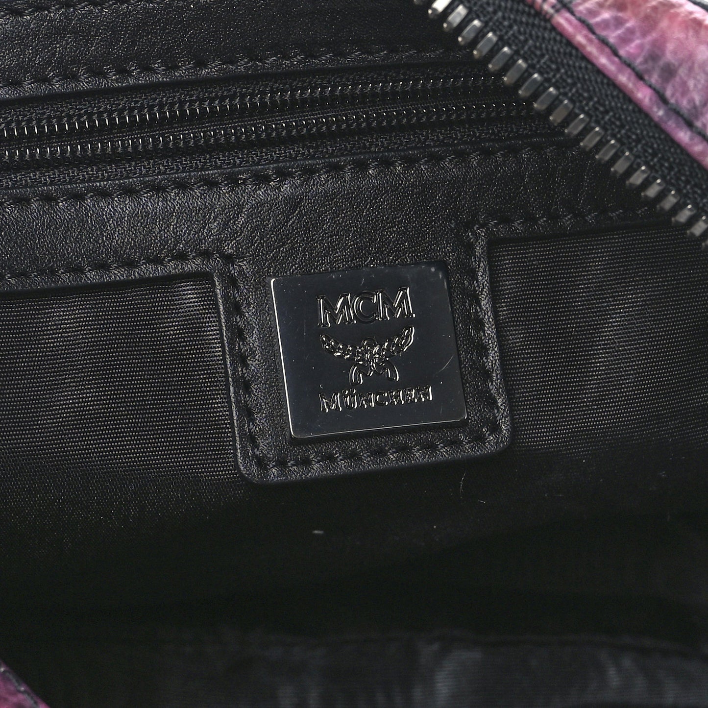 Galaxy Visetos Small Heritage Line Camera Crossbody Bag Multicolo