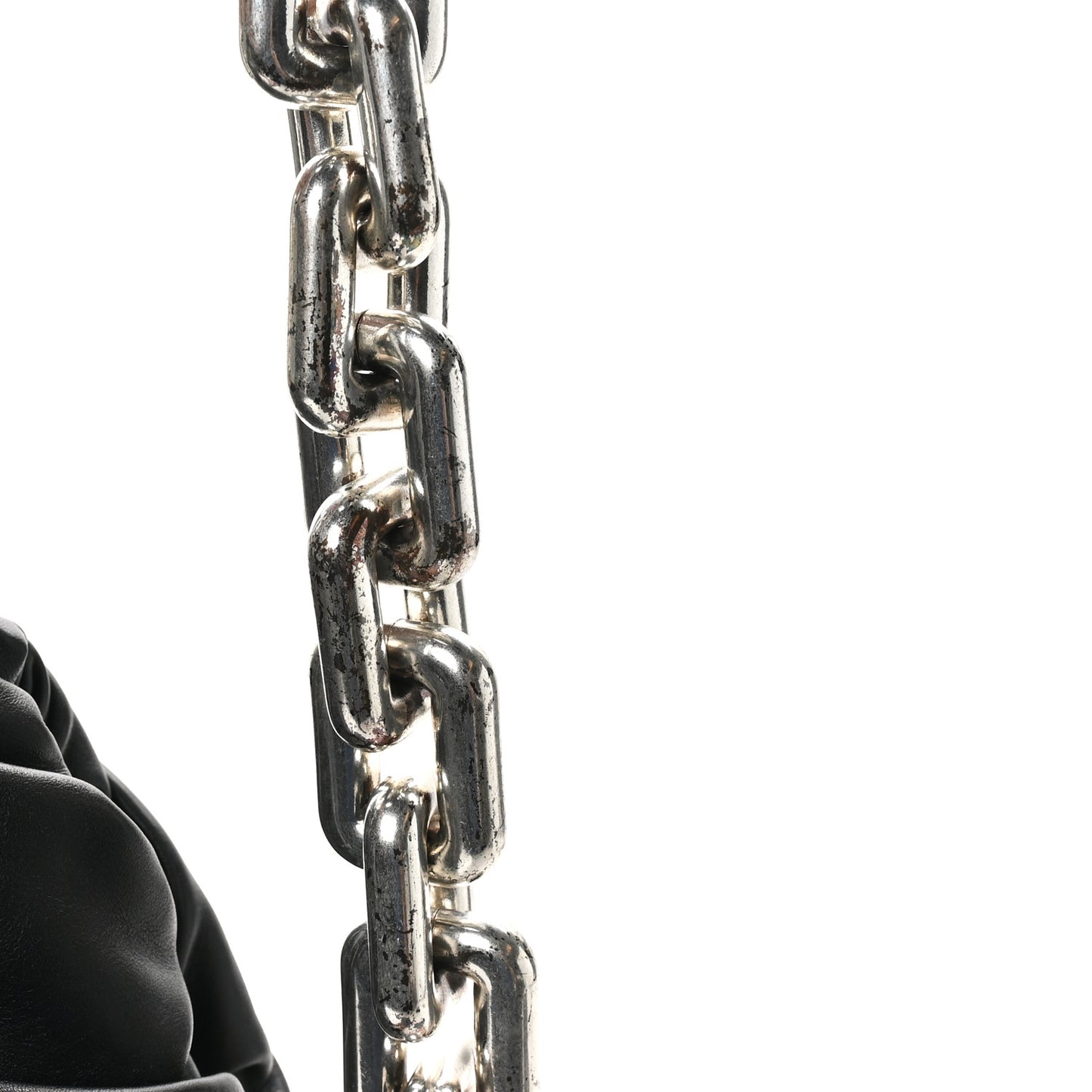 Calfskin The Pouch Chain Black
