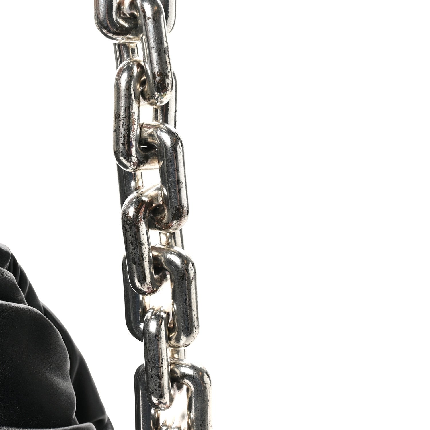 Bottega Veneta Calfskin The Pouch Chain Black 11 of 11