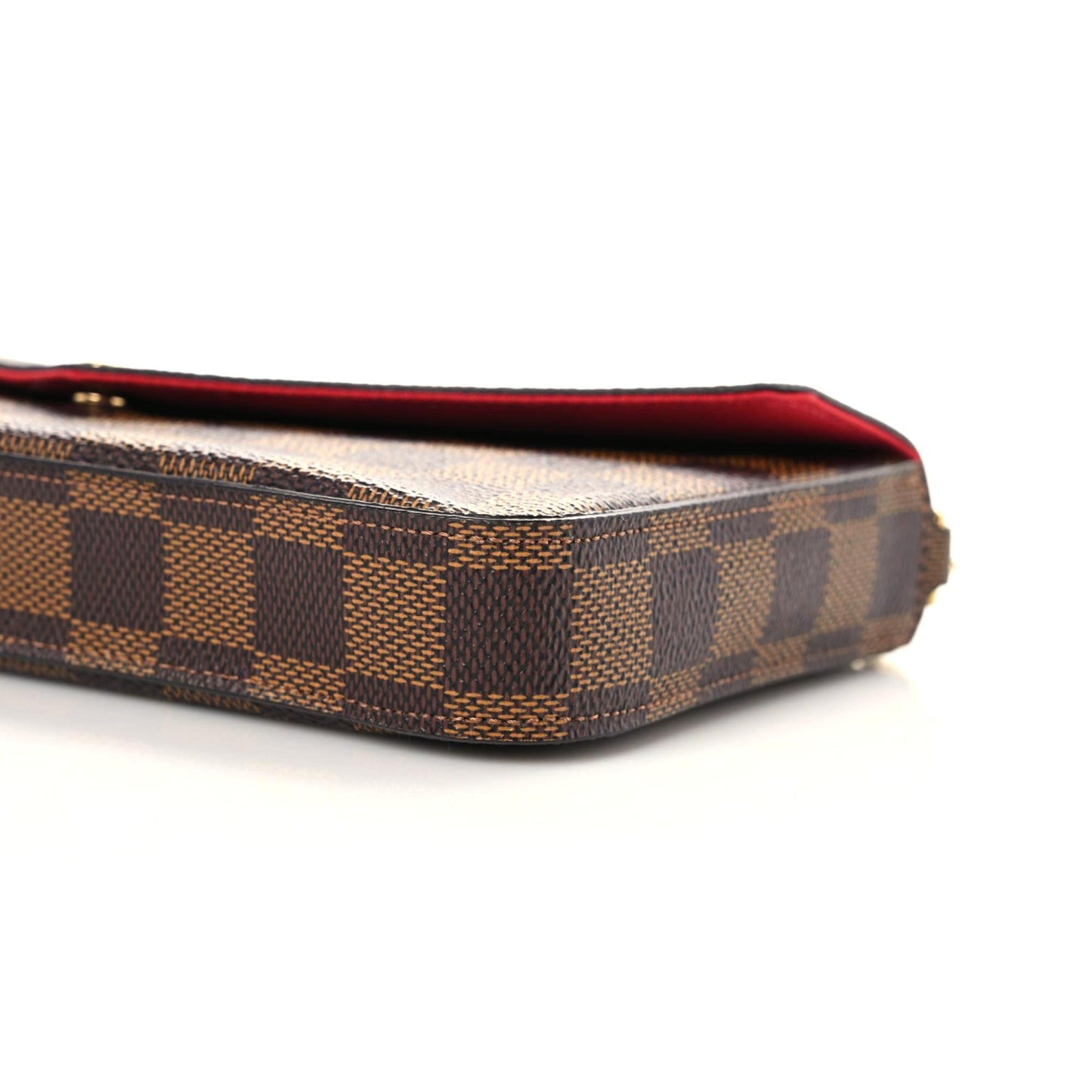 Damier Ebene Pochette Felicie Chain Wallet